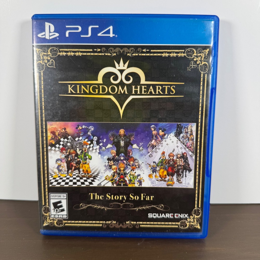 PS4 Kingdom Hearts The Story So Far 2-Disc Collection Square Enix Pre Owned